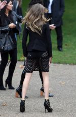 CARA DELEVINGNE at Burberry Womenswear Fashion Show in London 09/21/2015