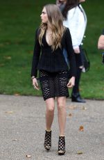 CARA DELEVINGNE at Burberry Womenswear Fashion Show in London 09/21/2015