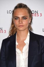 CARA DELEVINGNE at Louis Vuitton Aeries 3 VIP Launch in London 09/20/2015