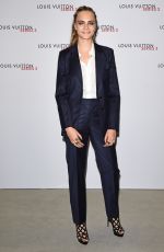 CARA DELEVINGNE at Louis Vuitton Aeries 3 VIP Launch in London 09/20/2015