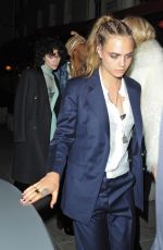 CARA DELEVINGNE at Louis Vuitton After-party in London 09/20/2015