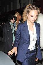 CARA DELEVINGNE at Louis Vuitton After-party in London 09/20/2015