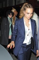 CARA DELEVINGNE at Louis Vuitton After-party in London 09/20/2015