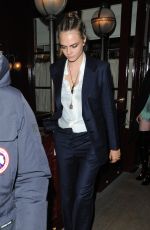 CARA DELEVINGNE at Louis Vuitton After-party in London 09/20/2015