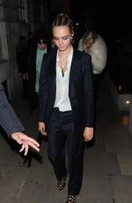 CARA DELEVINGNE at Louis Vuitton After-party in London 09/20/2015