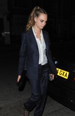 CARA DELEVINGNE at Louis Vuitton After-party in London 09/20/2015