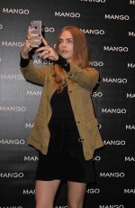 CARA DELEVINGNE at Mango Boutique Opening in Milan 09/23/2015