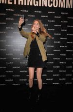 CARA DELEVINGNE at Mango Boutique Opening in Milan 09/23/2015