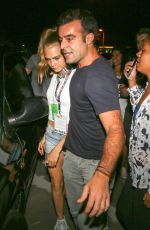 CARA DELEVINGNE at Rock in Rio in Brazil 09/26/2015