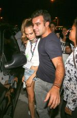 CARA DELEVINGNE at Rock in Rio in Brazil 09/26/2015
