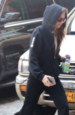 CARA DELEVINGNE heading to a Gym in New York 09/29/2015