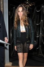 CARA DELEVINGNE Leaves Her Hotel in London 09/21/2015