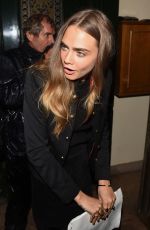 CARA DELEVINGNE Out in Milan 09/23/2015
