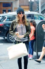 CARA DELEVINGNE Out Shopping in New York 09/30/2015