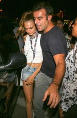 CARA DELEVINGNE Watched Rihanna Perform at Rock in Rio 09/26/2015