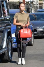 CARA SANTANA Out and About in West Hollywood 09/24/2015