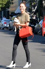 CARA SANTANA Out and About in West Hollywood 09/24/2015