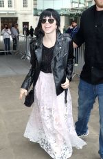 CARLY RAE JEPSEN Arrives at BBC Radio 1 in London 09/17/2015