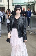 CARLY RAE JEPSEN Arrives at BBC Radio 1 in London 09/17/2015