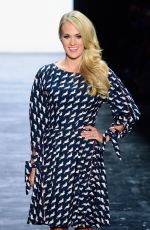 CARRIE UNDERWOOD at Project Runway Spring 2016 Fashion Show at NYFW 09/11/2015