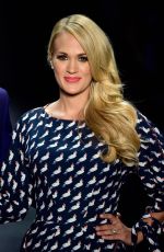 CARRIE UNDERWOOD at Project Runway Spring 2016 Fashion Show at NYFW 09/11/2015