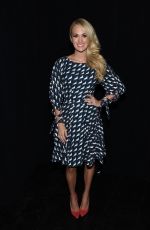 CARRIE UNDERWOOD at Project Runway Spring 2016 Fashion Show at NYFW 09/11/2015