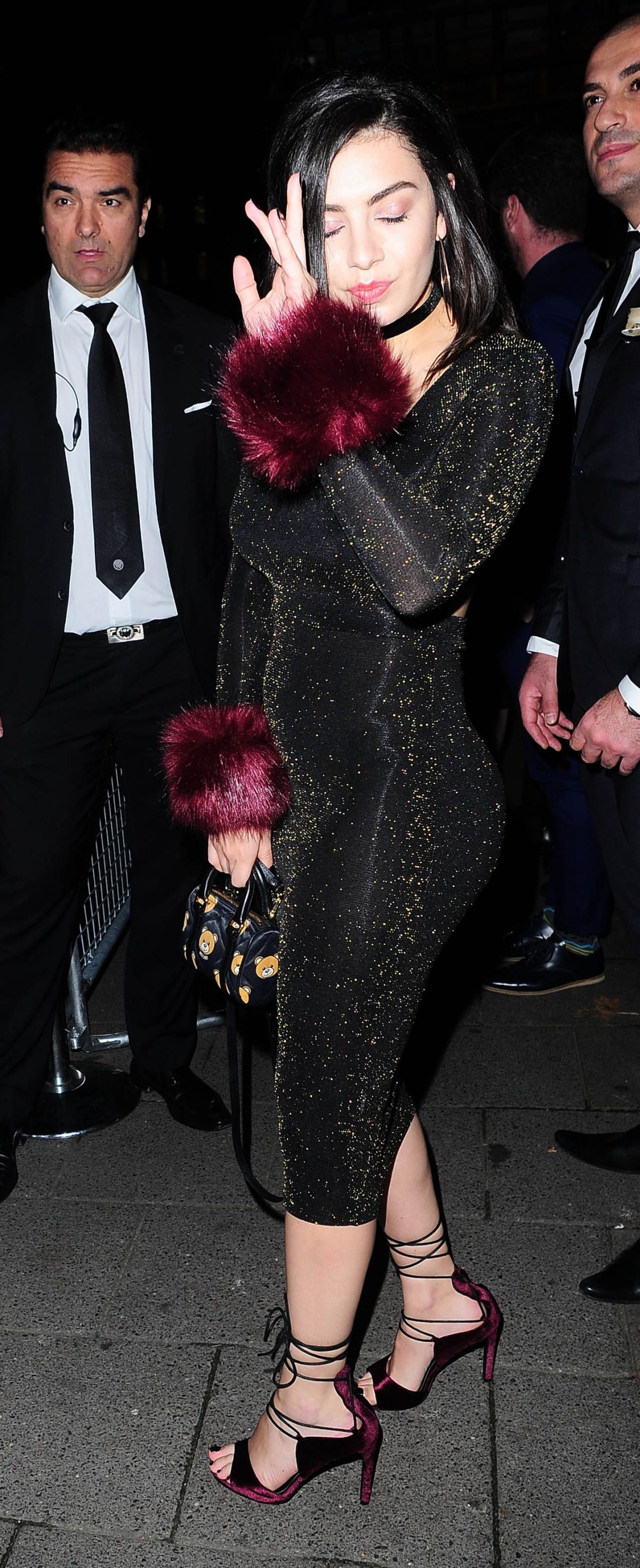 CHARLI XCX Arrives at Selena Gomez’s Private Party in London 09/24/2015 ...