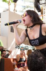 CHARLI XCX at Rehab Pool Party at The Hard Rock Hotel in Las Vegas 09/20/2015