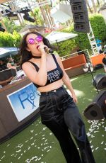 CHARLI XCX at Rehab Pool Party at The Hard Rock Hotel in Las Vegas 09/20/2015