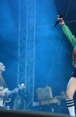 CHARLI XCX Performs at Bestival on Isle of Wight 09/11/2015