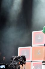 CHARLI XCX Performs at Bestival on Isle of Wight 09/11/2015