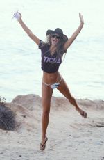 CHARLIE RIINA - 138 Water Photoshoot on the Beach in Malibu 08/31/2015