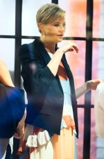 CHARLIEZE THERON at The Today Show in New York 09/28/2015