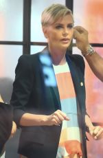 CHARLIEZE THERON at The Today Show in New York 09/28/2015