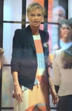 CHARLIEZE THERON at The Today Show in New York 09/28/2015