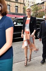 CHARLIEZE THERON at The Today Show in New York 09/28/2015