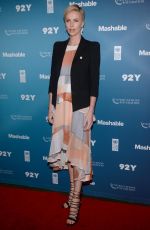 CHARLIZE THERON at  2015 Social Good Summit in New York 09/28/2015
