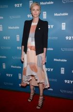 CHARLIZE THERON at  2015 Social Good Summit in New York 09/28/2015