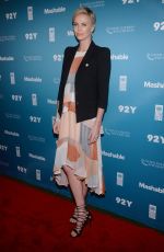 CHARLIZE THERON at  2015 Social Good Summit in New York 09/28/2015