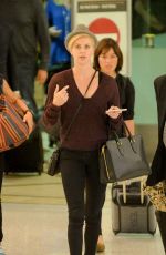 CHARLIZE THERON at LAX Airport in Los Angeles 09/29/2015