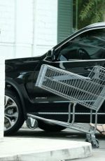 CHARLIZE THERON Leaves Bristol Farms in Hollywood 09/12/2015