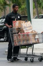 CHARLIZE THERON Leaves Bristol Farms in Hollywood 09/12/2015