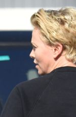 CHARLIZE THERON Out and About in Beverly Hills 09/23/2015