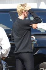 CHARLIZE THERON Out and About in Beverly Hills 09/23/2015