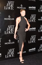 CHARLOTTE MCKINNEY at <oncler & Amfar Celebrate Art of Love in New York 09/11/2015