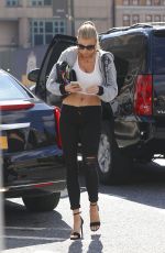 CHARLOTTE MCKINNEY Out and About at in New York 09/14/2015