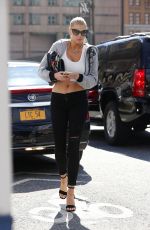 CHARLOTTE MCKINNEY Out and About at in New York 09/14/2015