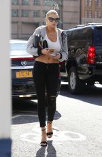 CHARLOTTE MCKINNEY Out and About at in New York 09/14/2015