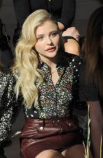 CHLOE MORETZ at The Coach Fashion Show in New York 09//15/2015