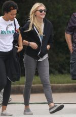 CHLOE MORETZ on the Set of Bad Neighbors 2: Sorority Rising in Atlanta 09/22/2015